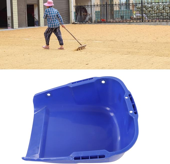 Plastic Dust Pan Heavy Duty Dustpan Large Capacity Dustpan Double Handle Wear - Image 9