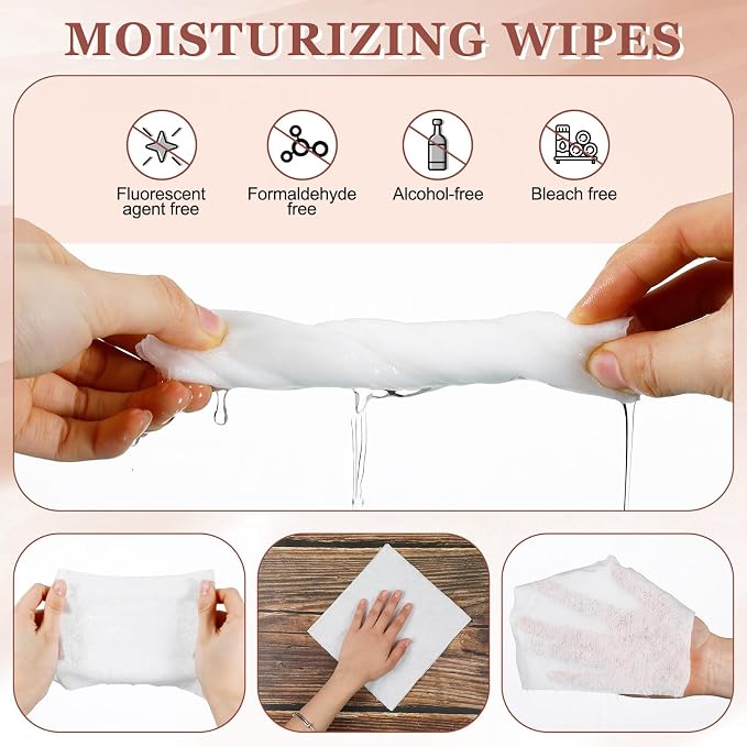 4 Pack Wood Furniture Wipes 240 Count Wood Furniture Cleaner and Polish Wipes - Image 3