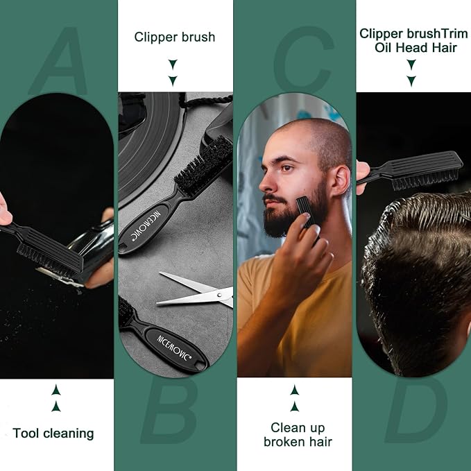 NICEMOVIC Barber Clipper Brushes, Kitchen Sink - Image 3