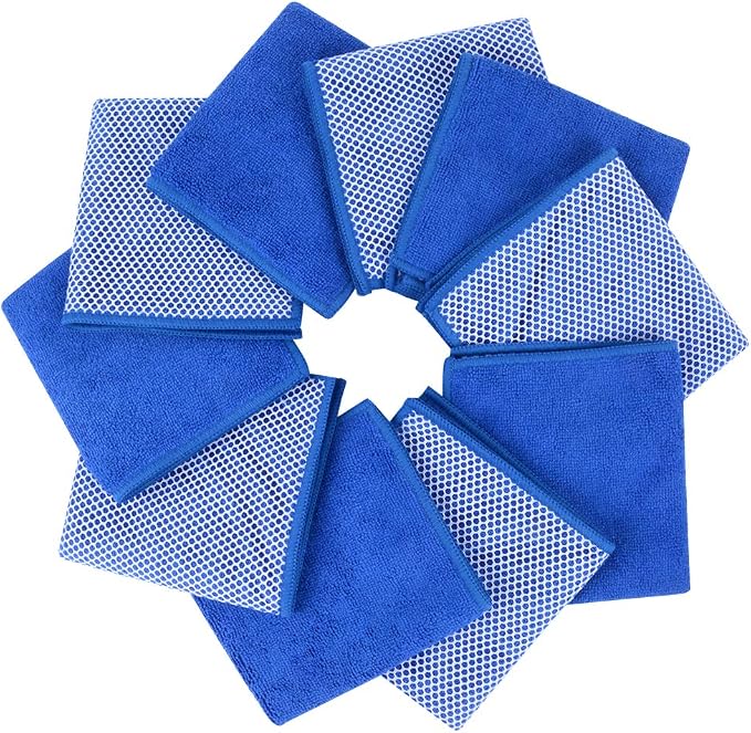 SINLAND Microfiber Dish Cloth for Washing Dishes Dish Rags Best Kitchen Cloths - Image 2
