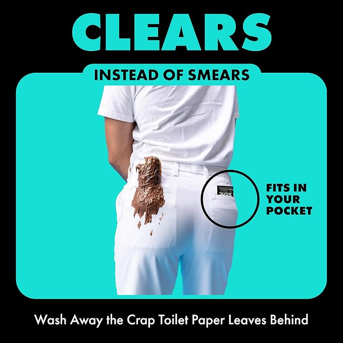 DUDE Wipes On-The-Go Mint Chill Travel Wipes - Image 6