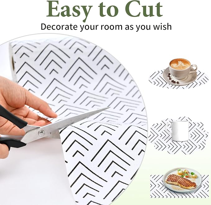 Shelf Liner for Kitchen Cabinets Non Adhesive Drawer Liner Non-Slip Thickened - Image 5