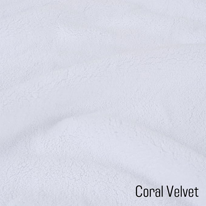 SINLAND Absorbent Coral Velvet Washcloth Ultra Soft Microfiber Face Towels 12 x - Image 3