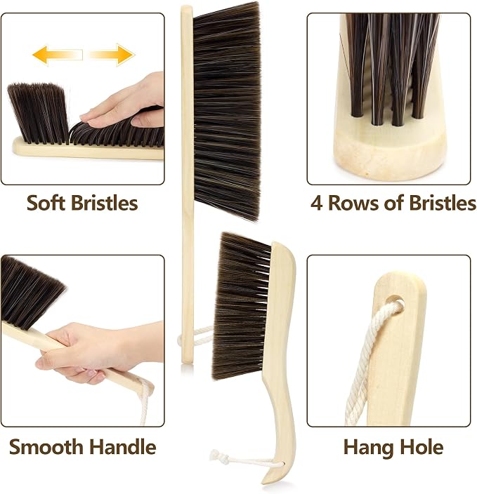 Soft Bristle Dusting Brush – Hand Broom - Image 4