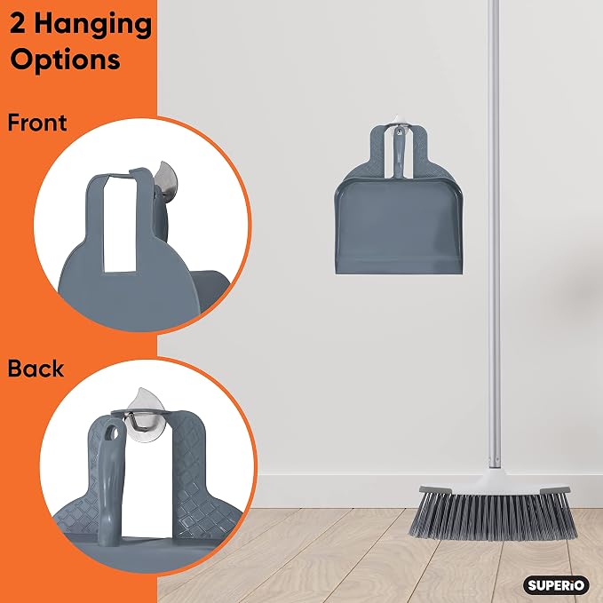 Superio Heavy Duty Plastic Step-on Dustpan - Image 7