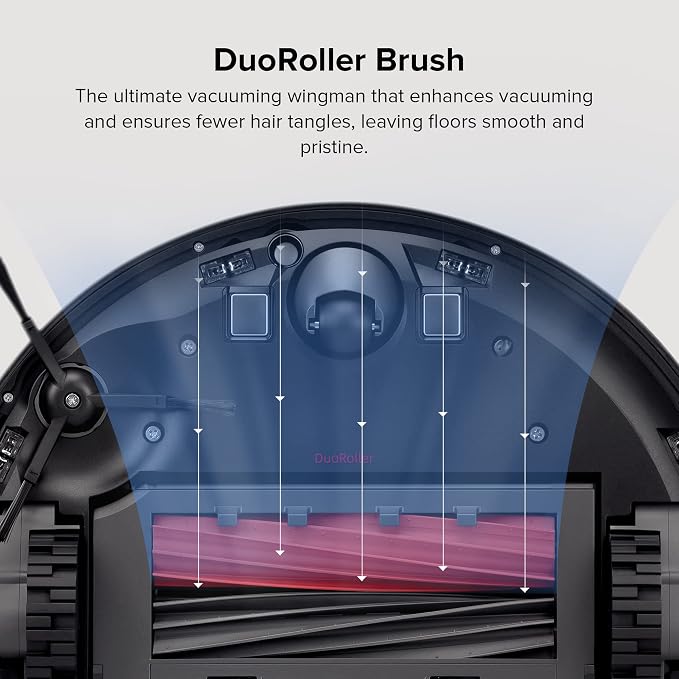 roborock S8 Robot Vacuum and Mop Cleaner, DuoRoller Brush, 6000Pa Suction - Image 3