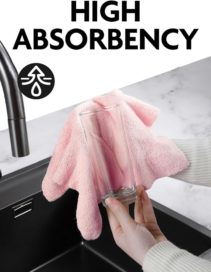 Fantasticlean Microfiber Cleaning Cloth Roll -90 Pack, Tear Away Microfiber - Image 5