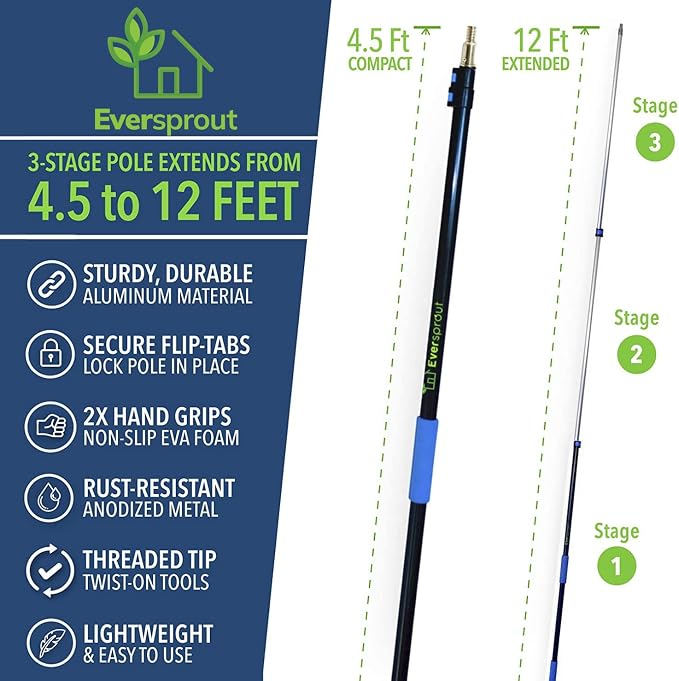 EVERSPROUT 5-to-12 Ft Car Brush - Image 7