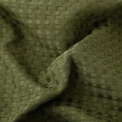 Bed Skirt King Size, Pleated Waffle Weave Bed Skirt with Split Corners, Tailored Dust Ruffle 12 Inch Drop Easy Fit, Machine Washable, Green, 12" King
