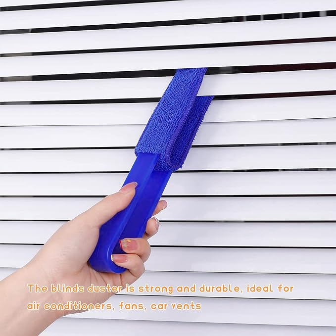 2 PCS Car Blinds Duster, Window Blind Cleaner Duster Brush - Image 6