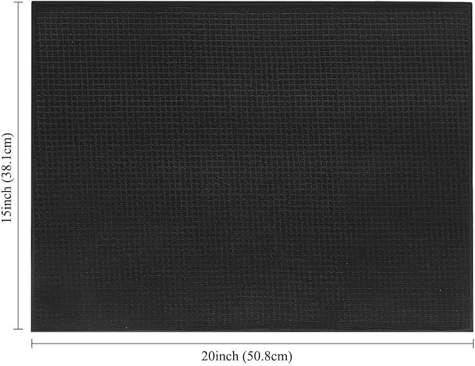 Topsky Microfiber Dish Drying Mat 2 Pack, 20 X 15 Inch Kitchen Counter Mats - Image 4
