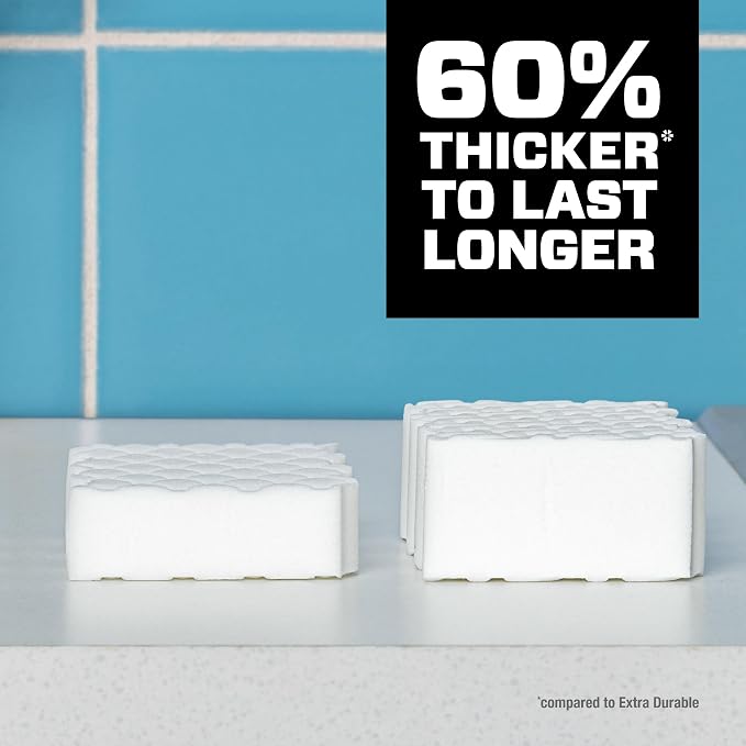 Mr. Clean Magic Eraser Sponge, All Purpose Cleaner, Long Lasting Cleaning - Image 3
