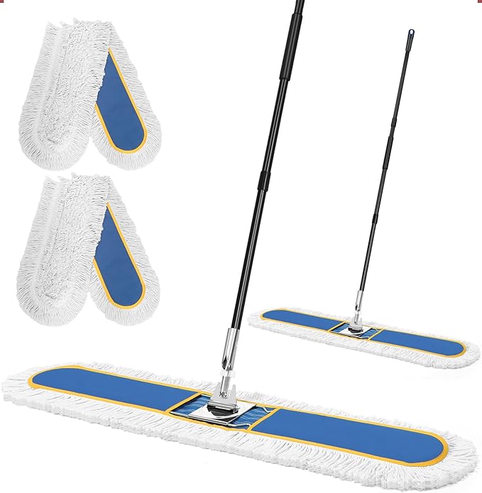 48" Commercial Industrial Dust Mop by Makecleaningmoreefficient