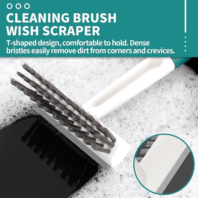 Xicennego 3 Pack Kitchen Cleaning Brush Set, 1 Pot and Dish Cleaning Brush - Image 2