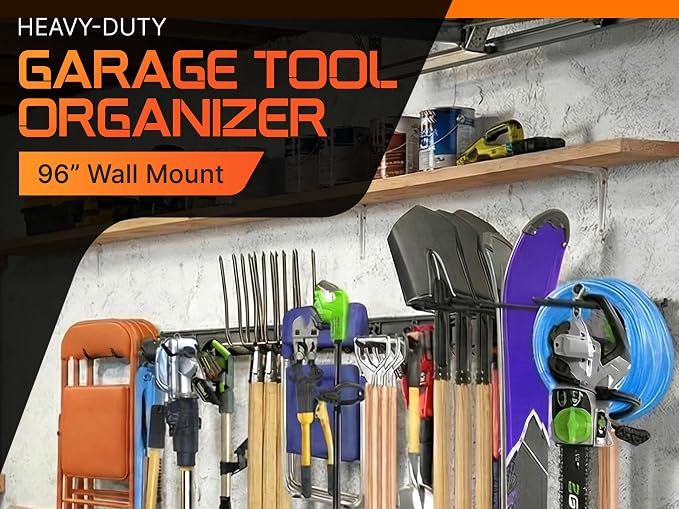 "48 Garage Tool Organizer Wall Mount - Image 5