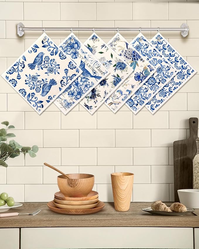 6 Pack Swedish Dishcloths for Kitchen - Image 5