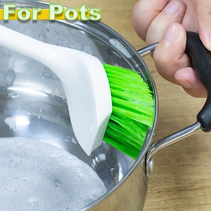 ITTAHO Dish Scrubber Set, Kitchen Brush - Image 5