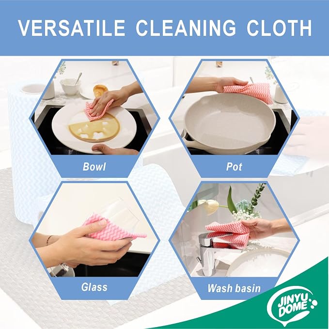 Handi Wipes Reusable Cloth Disposable Cleaning Cloth Kitchen Dish Cloth Dish - Image 3