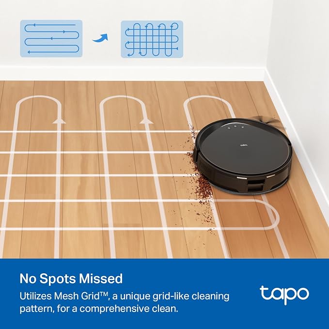 Tapo Ultra-Slim LiDAR Smart Navigation Robot Vacuum and Mop - Image 8