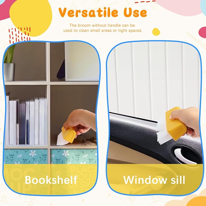Kids Cleaning Toy Set Toddlers Broom Dust Pan Set - Image 6