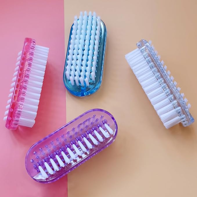 Nail Brush for Cleaning Fingernails Two Sided Hand Fingernail Scrub Brush Soft - Image 4