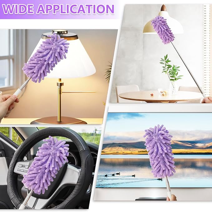 2Pcs Mini Duster for Cleaning, Microfiber Duster - Image 4