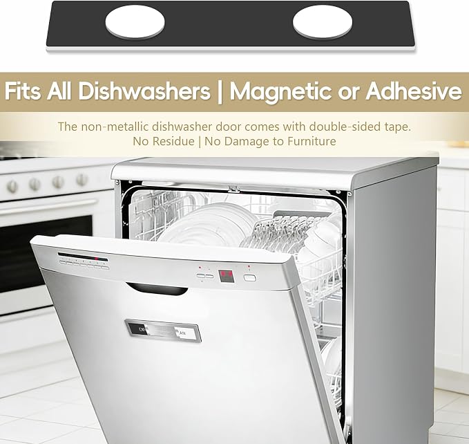 Dishwasher Magnet Clean Dirty Sign, Stainless Steel Magnetic Clean Dirty - Image 4