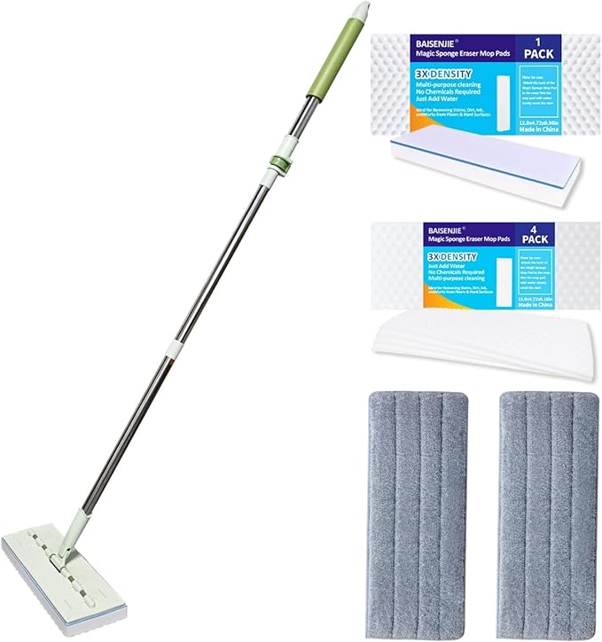 Magic Sponge Eraser Mop by BAISENJIE