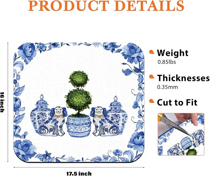 Chinoiserie Dish Drying Mat - Image 7