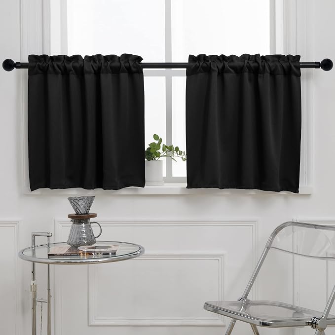 Pickluc Rod Pocket Tier Curtain by PICKLUC