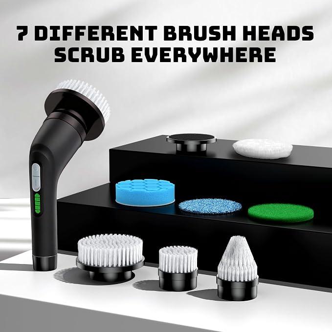 Shower Scrubber with Long Handle - Image 6