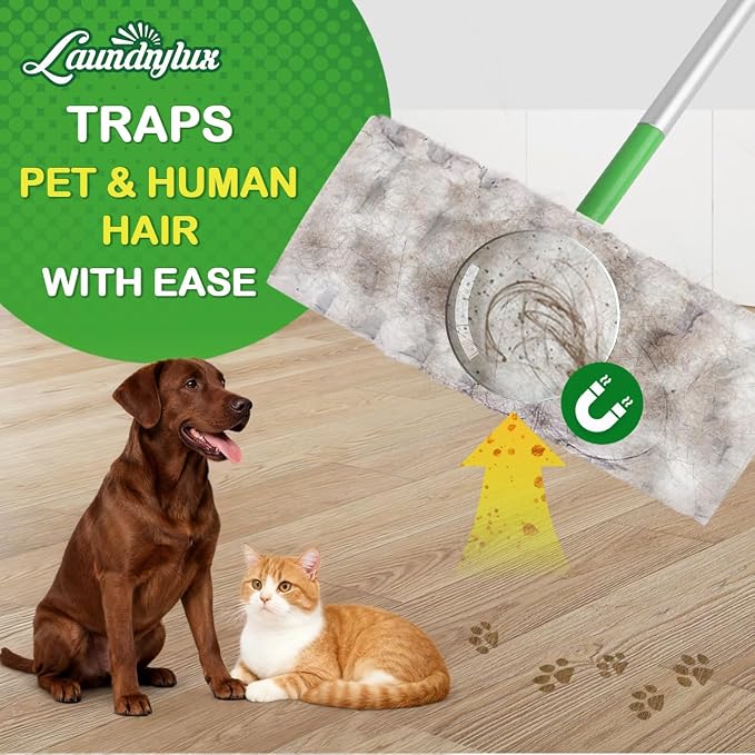 Heavy Duty Dry Sweeping Cloths Refills Compatible - Image 3