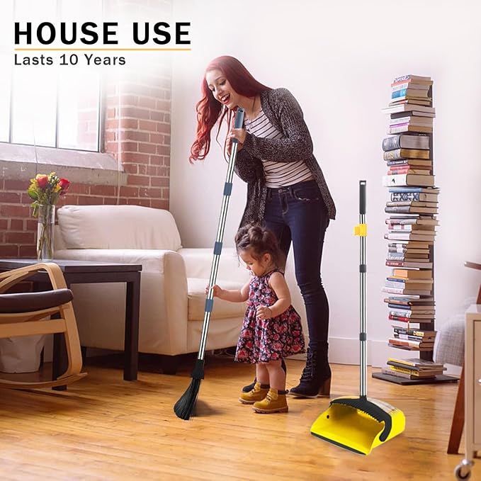 Upgraded Broom and Dustpan， - Image 6