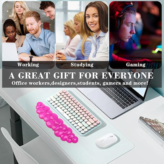 Gel Cloud Keyboard Wrist Rest, Cute Wrist Support and Arm Support Keyboard Rest - Image 7