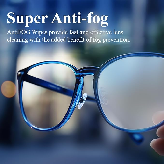 （200 PCS) Anti-Fog Lens Wipes Pre-Moistened Anti-Fog Wipes| Glasses Cleaner - Image 5