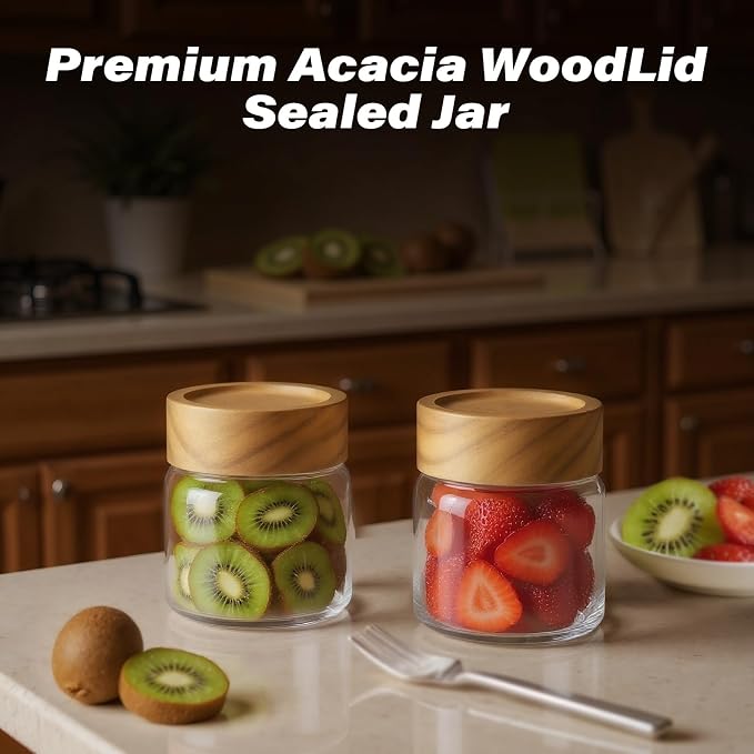 2-Pack 6 oz Glass Canisters - Image 5