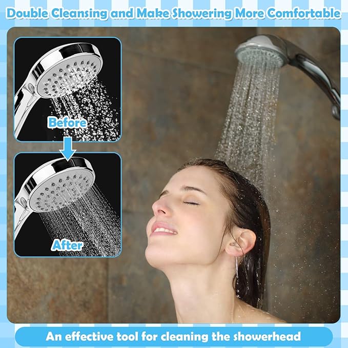80 Pcs Multisize Shower Head Cleaner Tool - Image 6