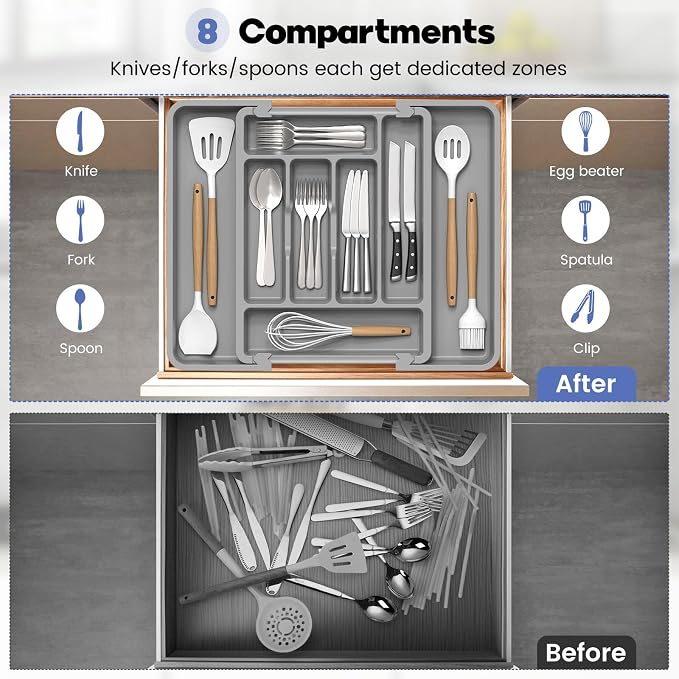 Caperci Large Silverware Organizer - Image 5