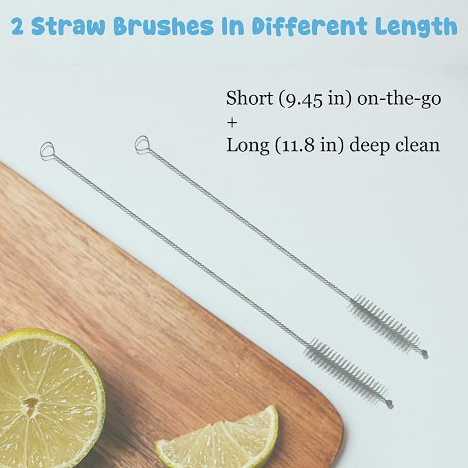 4 Pack Water Bottle Cleaning Kit Straw Cleaner Bottle Brush Cleaner - Image 7