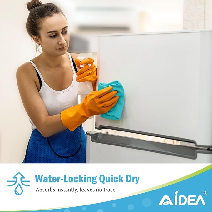 AIDEA Microfiber Cleaning Cloth-50PK, Soft Microfiber Towels - Image 5
