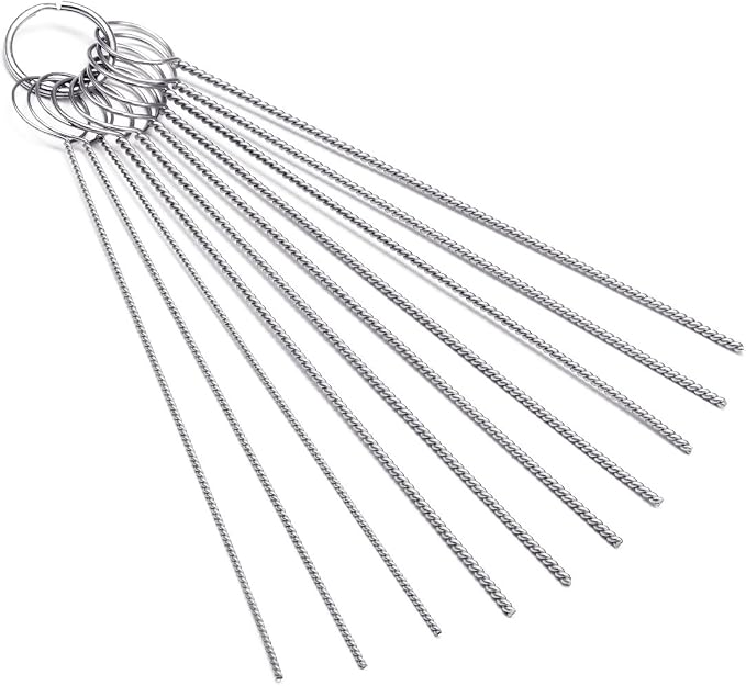 Carb Carburetor Cleaner Cleaning Brushes Kit, Small Wire Brush - Image 7