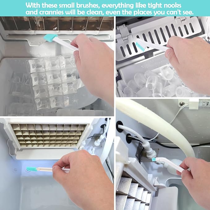 Palksky Ice Maker Cleaning Brush Set, Ice Machine Cleaning Tools - Image 3