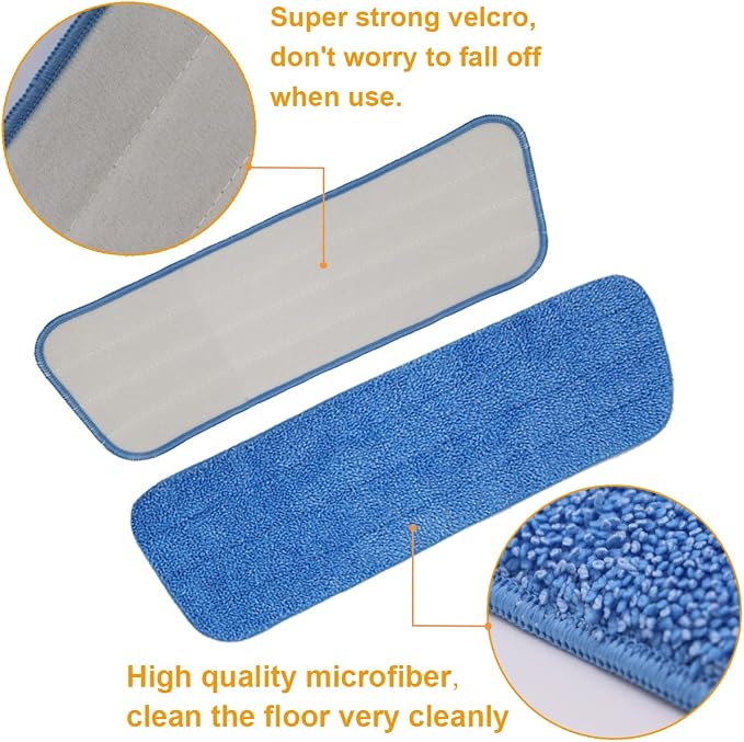 10 Pack Spray Mop Replacement Pads - Image 3