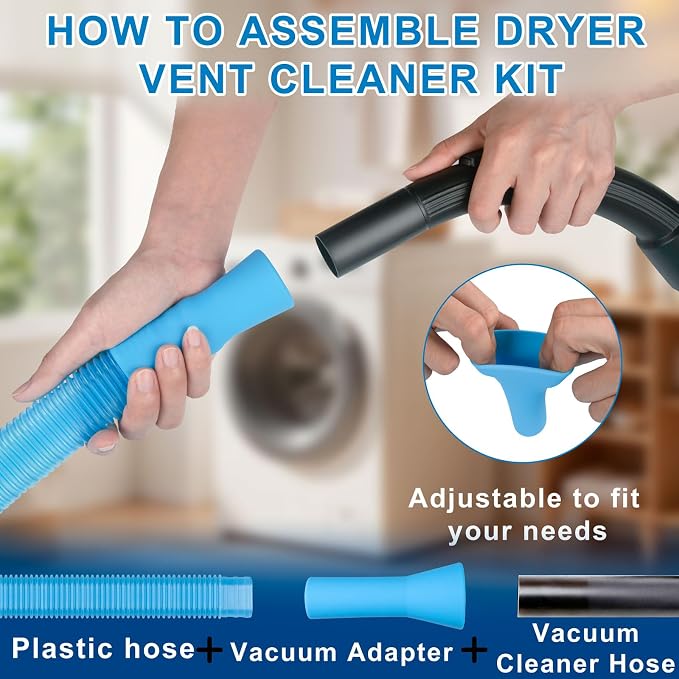 4 Pieces Dryer Vent Cleaner Kit‌ - Image 3