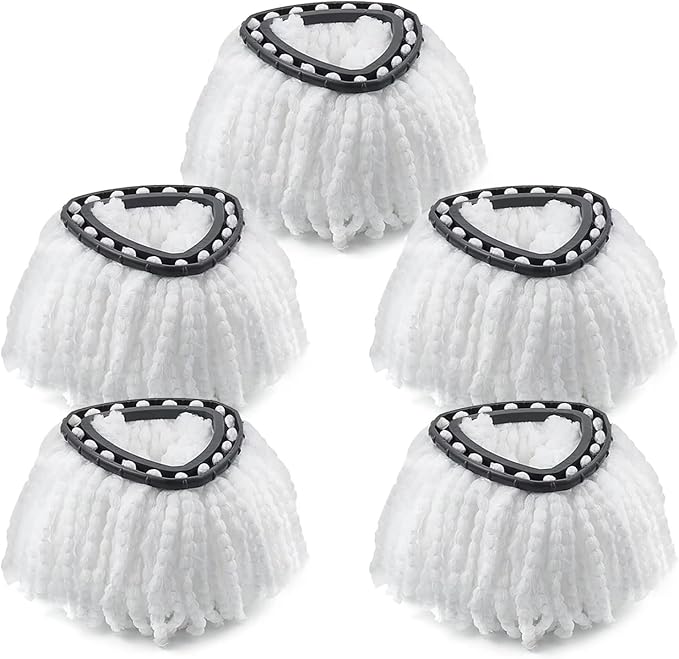 Spin Mop Head Replacement for O Ceda Mop Replace Head Triangle Mop Refills by MXZONE