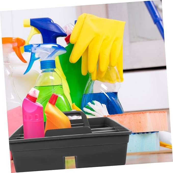 Cleaning Tool Organizer Handle Versatile Storage Box - Image 4