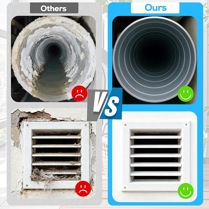 XANGNIER Dryer Vent Cleaner Brush, Flexible Clothes Dryer Lint Brush, Dryer - Image 2