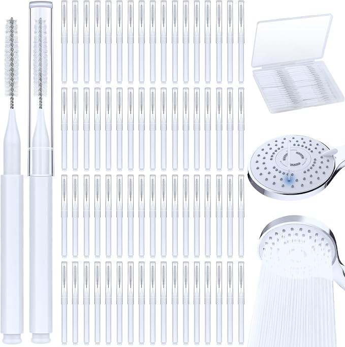 70-Piece Heavy Duty Shower Head Cleaning Brush Set by MAPVOLUT