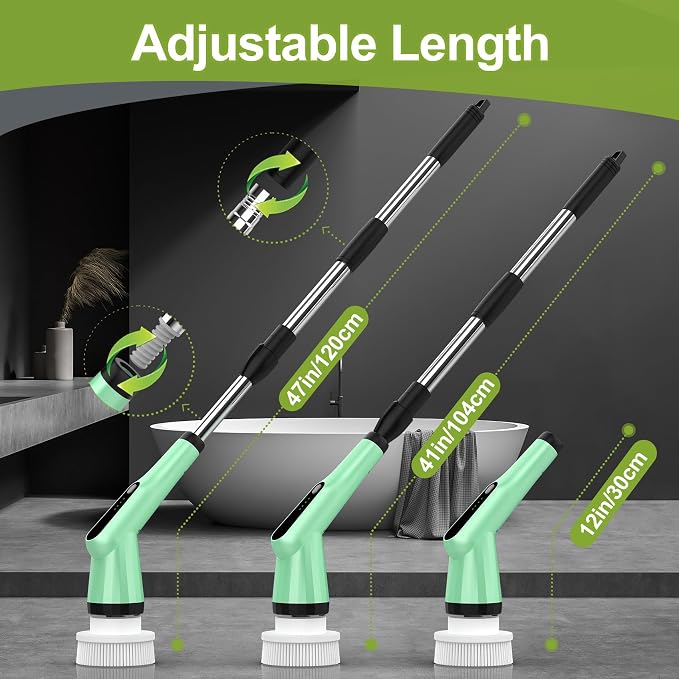 Electric Spin Scrubber, Shower Scrubber - Image 3
