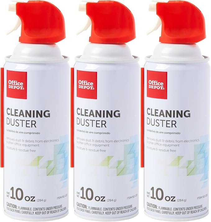 Office Depot Cleaning Duster, 10 Oz Compressed Canned Air - Image 2